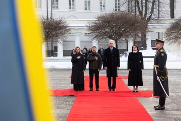 Зеленский и Науседа обсудили поддержку энергосистемы и оборонное сотрудничество