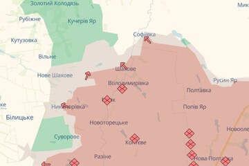 Російські військові просунулися у Васюківці та Шаховому — DeepState