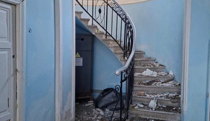 В результате атаки россиян в Одессе повреждено здание астрономической обсерватории