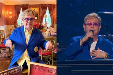 "Пришлось выпекать": Элтон Джон придумал украшение из коленной чашечки