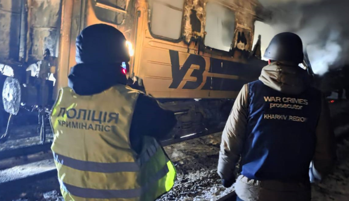 Атака РФ на пасажирський потяг на Харківщині: обстріл забрав життя трьох людей