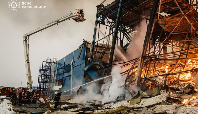 Войска РФ ночью ударили баллистикой по фабрике Philip Morris в Харьковской области