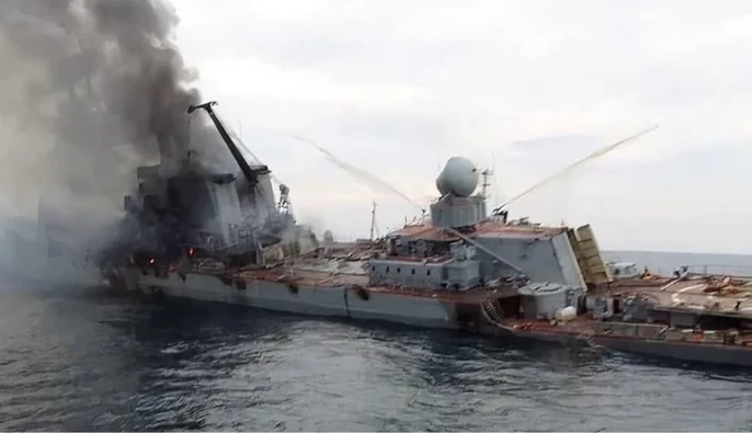 Російська сторона опублікувала імена загиблих моряків крейсера 