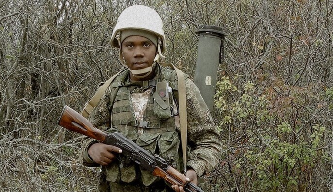 Українські розвідники на Донеччині виявили тіло найманця армії РФ із Кенії