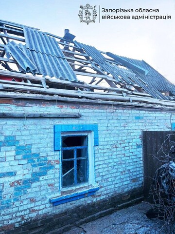 Окупанти завдали 844 удари по 35 населених пунктах Запорізької області