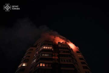 Нічна атака РФ на Київ – постраждали троє людей, пошкоджені будинки у п’яти районах