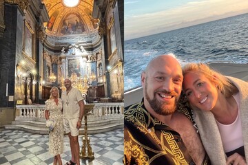 "Ты невероятная, номер один!": Тайсон Фьюри трогательно обратился к жене