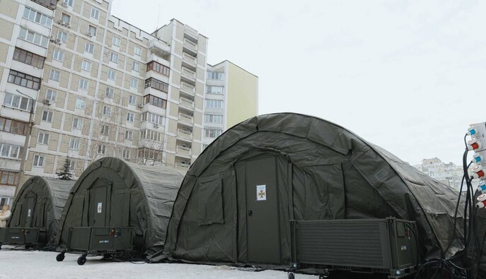 У Києві діють 118 наметів обігріву ДСНС, працюють над розширенням, — Клименко 