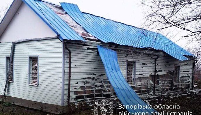 Росіяни здійснили здійснили майже 800 обстрілів по 32 населеним пунктам Запорізької області