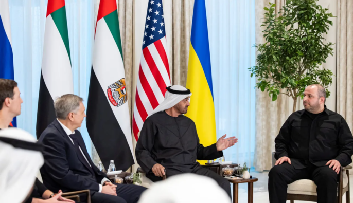 Переговорная команда Украины начала встречи в Абу-Даби