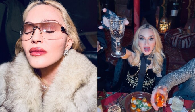 Леопард всегда в моде: Мадонна похвасталась хищным луком