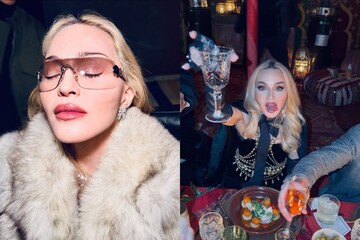 Леопард всегда в моде: Мадонна похвасталась хищным луком