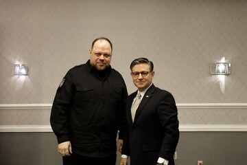 Стефанчук зустрівся зі спікером Джонсоном у США: Зеленський розкрив ціль візиту