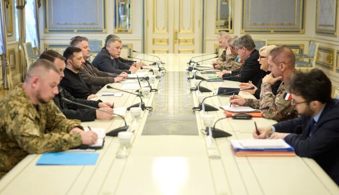 Зеленський зустрівся з міністеркою Збройних сил Франції: обговорили ППО та посилення оборони