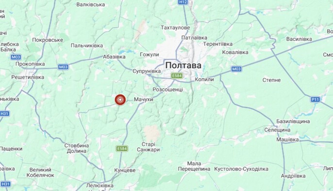 На Полтавщине второй раз за три дня произошло землетрясение