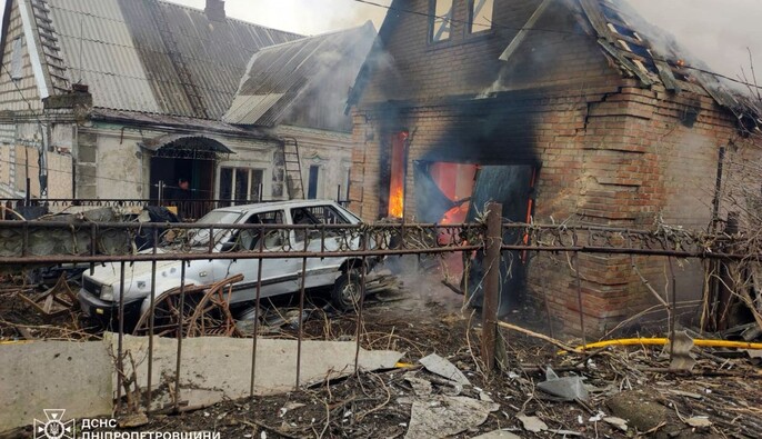 На Дніпропетровщині через російські атаки постраждали троє людей