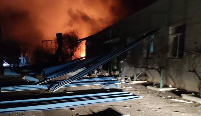 Ночью РФ нанесла удар по энергетике Одесской области – возник пожар