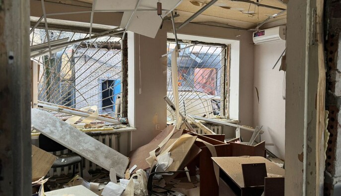 Внаслідок ворожого удару по Слов'янську загинуло 2 людини, 7 - поранено