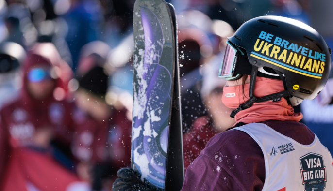 МОК запретила Украине еще один шлем на Олимпиаде-2026