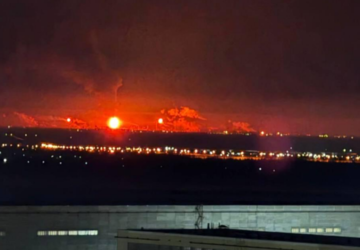 В Волгограде после ночной атаки вспыхнул НПЗ "ЛУКойл" - ASTRA