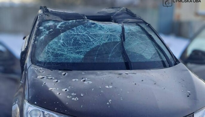 В Сумской области оккупанты атаковали гражданский транспорт