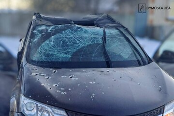 В Сумской области оккупанты атаковали гражданский транспорт