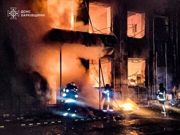 Кількість постраждалих внаслідок ударів російських БПЛА по середмістю Барвінкового на Харківщині збільшилася до 13 