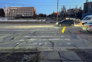 Судді, яка у Кривому Розі на авто збила 11-річну дитину, вручили підозру 