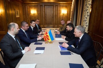 Оборона, фронт і дипломатія: Зеленський провів переговори з прем’єром Північної Македонії
