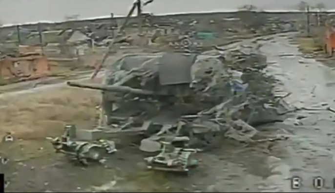 У Ямполі ЗСУ знищили російський Т-72: танк спалахнув після удару FPV-дрона