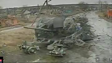 У Ямполі ЗСУ знищили російський Т-72: танк спалахнув після удару FPV-дрона