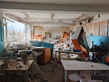 Херсонський державний університет вчергове постраждав від російського обстрілу