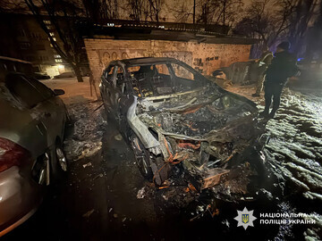 У Києві затримали чоловіка, який на замовлення підпалював автомобілі Сил оборони