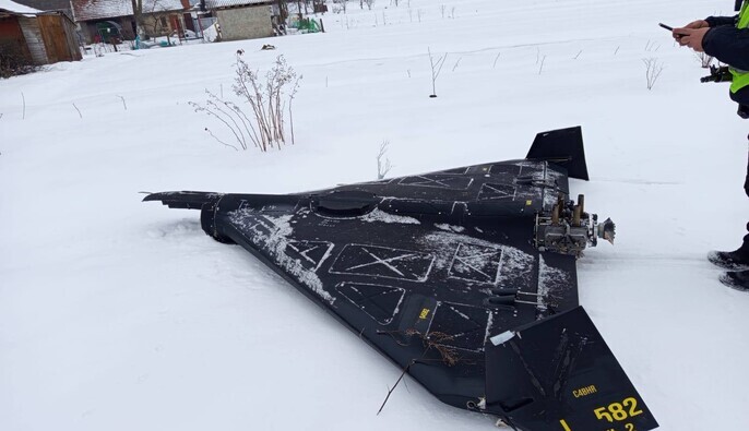 На Львовщине обнаружили вражеский БПЛА вблизи частных домов