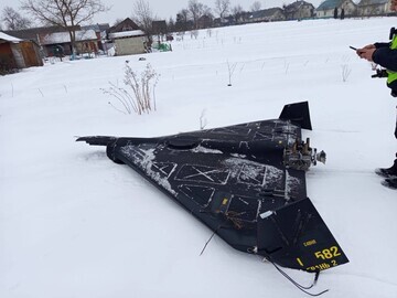 На Львовщине обнаружили вражеский БПЛА вблизи частных домов