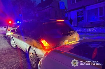 В Тернопольской области задержали военного ТЦК: он протаранил авто полицейских, пытаясь сбежать