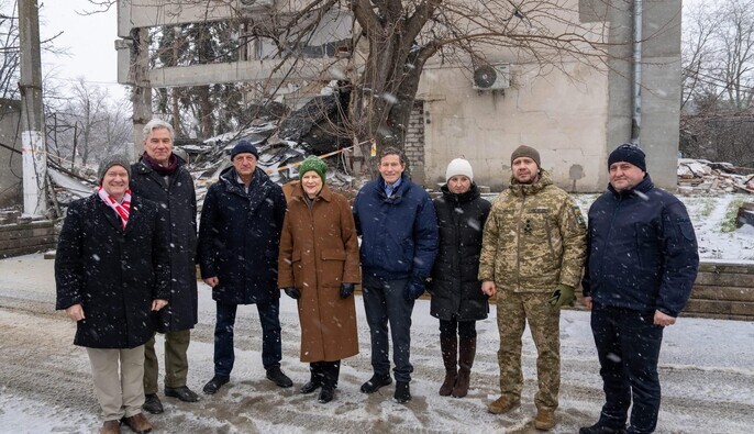 Делегация Сената США впервые посетила Одессу с начала полномасштабной войны