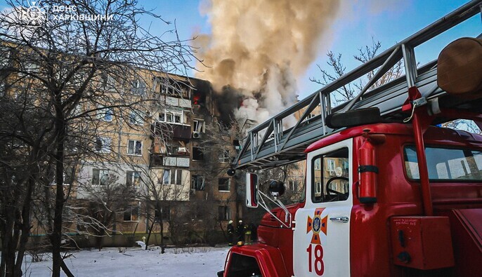 Более 1200 поврежденных объектов: масштабы разрушений в Харьковской области с начала 2026 года
