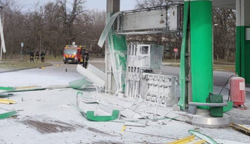 Россияне нанесли удар по заправке в Запорожье – ОВА