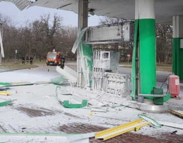 Росіяни вдарили по заправці в Запоріжжі – ОВА