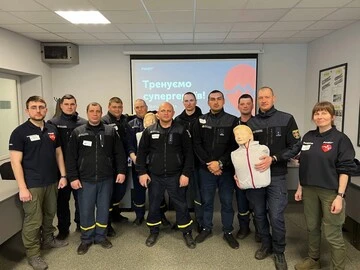 Заради порятунку життя: «Аврора» разом із FAST провели тренінги для понад 700 рятувальників ДСНС