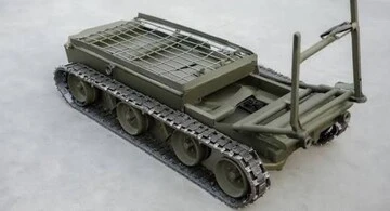 Російські військові готують гусеничний "авіаносець" для БПЛА