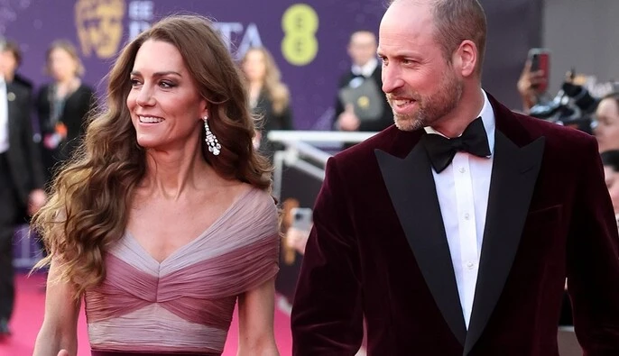 Символічний вихід: Кейт Міддлтон з'явилася на премії BAFTA в прикрасах Єлизавети II