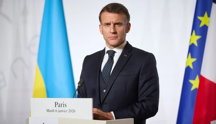 Макрон: Війна проти України — потрійний провал Росії: військовий, економічний і стратегічний