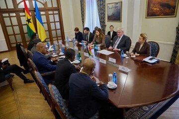 Украина и Гана обсудили открытие зернового хаба в Западной Африке