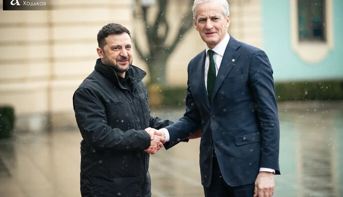 Зеленський зустрівся з премʼєром Норвегії – фото 