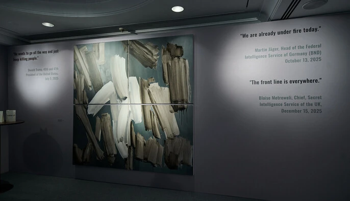 PinchukArtCentre представив роботи Лесі Хоменко та Олексія Сая до роковин повномасштабної війни