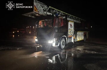 Из-за атаки РФ в Запорожье повреждено здание одного из учебных заведений