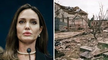 "Дроны долетают до домов": Анджелина Джоли снова привлекла внимание мира к войне в Украине