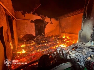 Російський БПЛА зруйнував будинок у Куп’янському районі, загинув чоловік